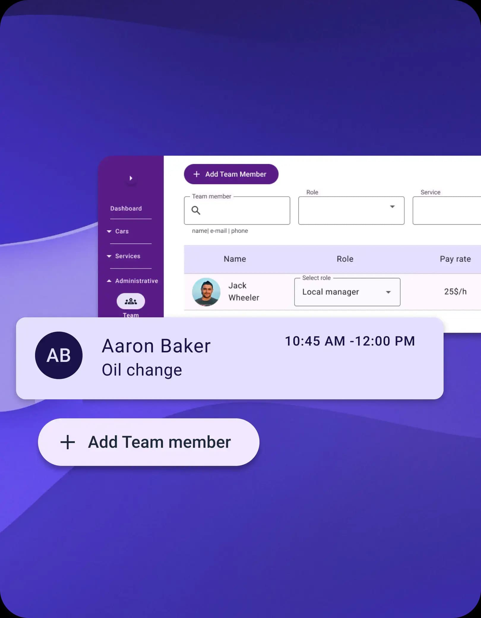 Team & Permissions Management